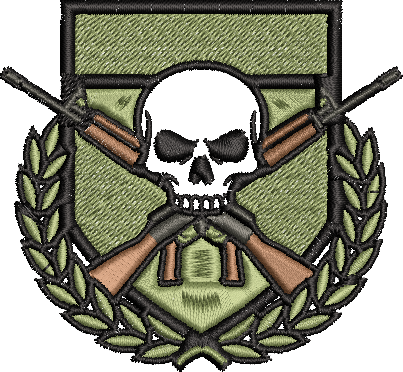 Patriotic Emblem - Digitized